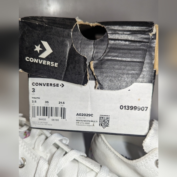 Converse Chuck Taylor All Star Translucent Confetti Girls' Sneakers - Picture 13 of 13